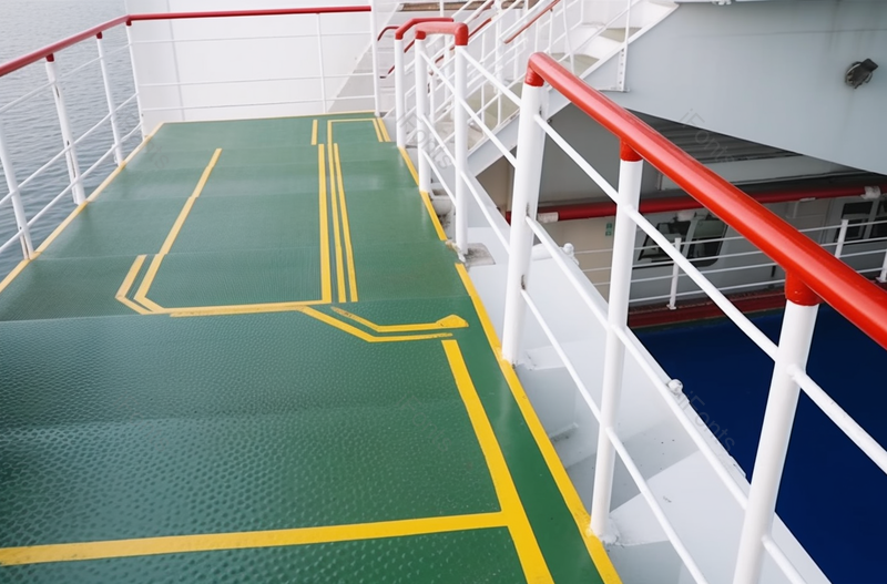 游船上的楼梯绿色台阶特写摄影图,高清,摄影图,摄影图片,图片大全,摄影图免费下载